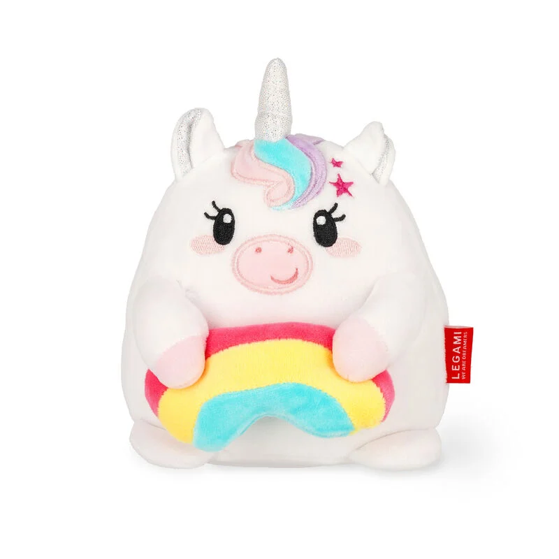 Plüschtier  Super Soft!  Mini EINHORN 15x14x12cm