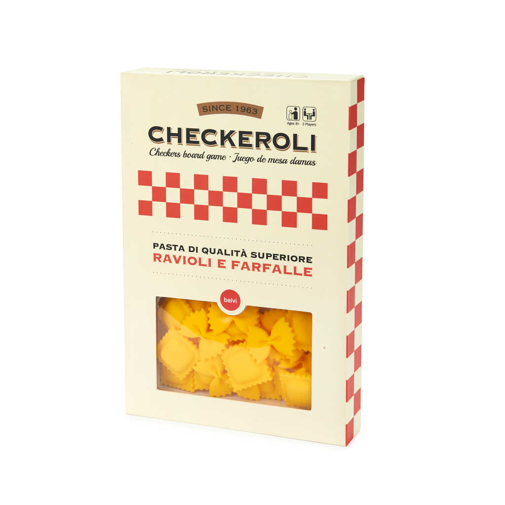 Brettspiel CHECKEROLI Dame 14-teilig 24,8x16,5x3,2cm