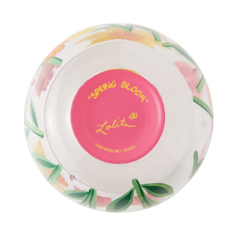 Weinglas SPRING BLOOM by Lolita handbemalt Unikat 591ml 10x10x12,5cm