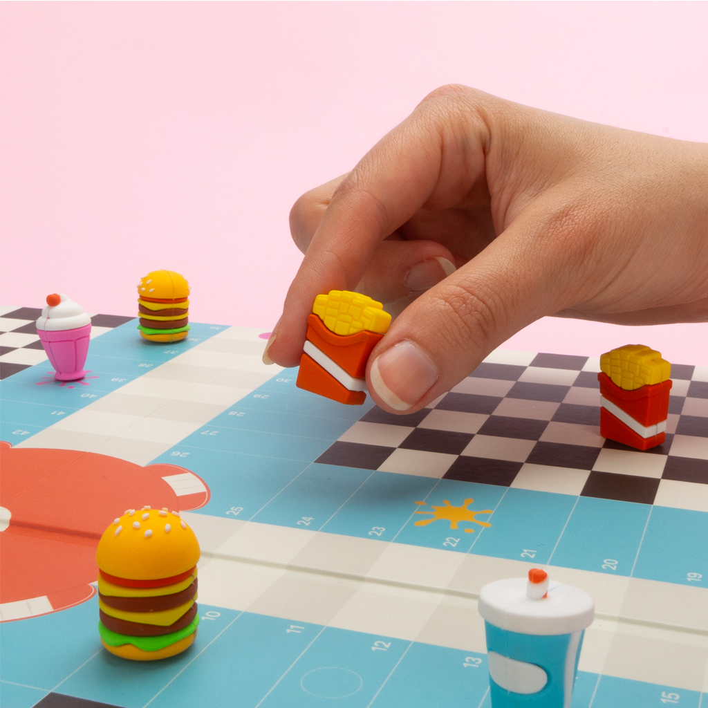 Brettspiel LUDOS DINER Mensch-Ärger-dich-Nicht 21x33,5x3cm