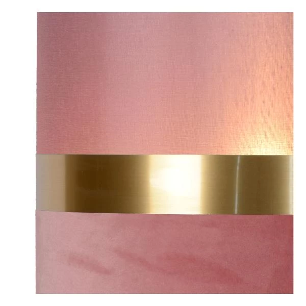 Pendelleuchte EXTRAVAGANZA TUSSE Leinen Metall Rosa E27 30x30x152,5cm Pendelleuchte EXTRAVAGANZA TUSSE Leinen Metall Rosa E27 30x30x152,5cm