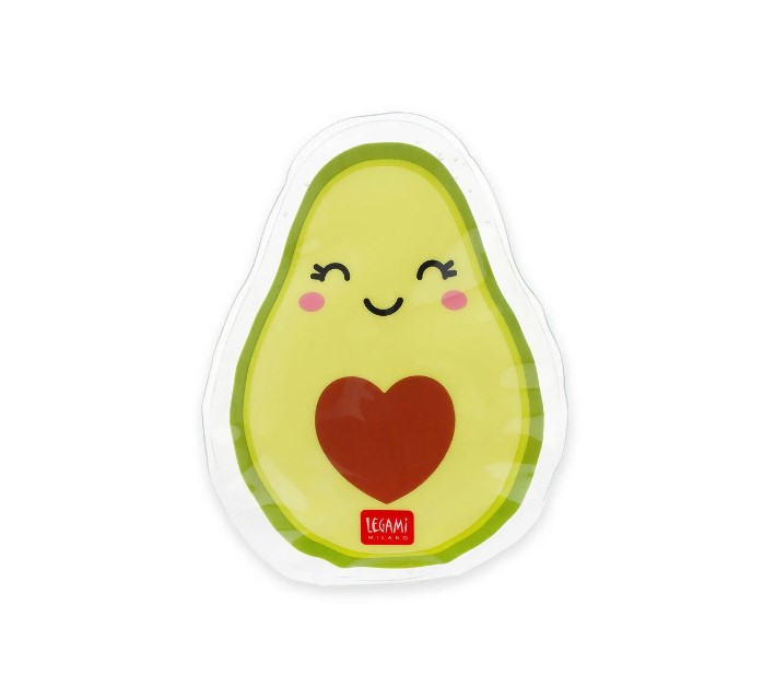 Wiederverwendbares Hot & Cold Gelpack für Lebensmittel - Warm oder Kalt "Avocado"