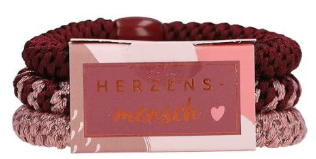 Haargummi Set LOVIES 6,2 x 4,8 x 2,6 cm