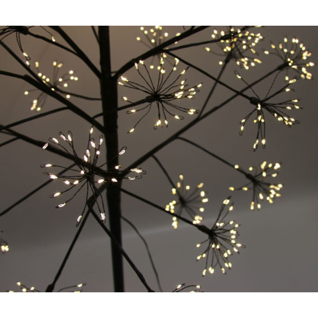 LED Baum "Dolde" Schwarz 896 Lichter Outdoor 120cm
