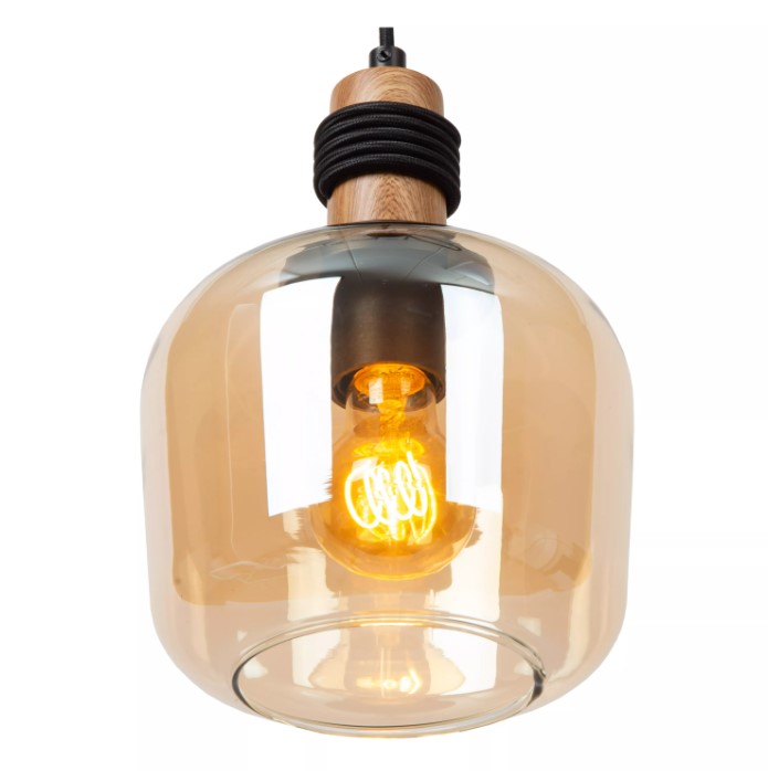 445JS1EjPf7Rzb Pendelleuchte ILONA Glas 3xE27 dimmbar