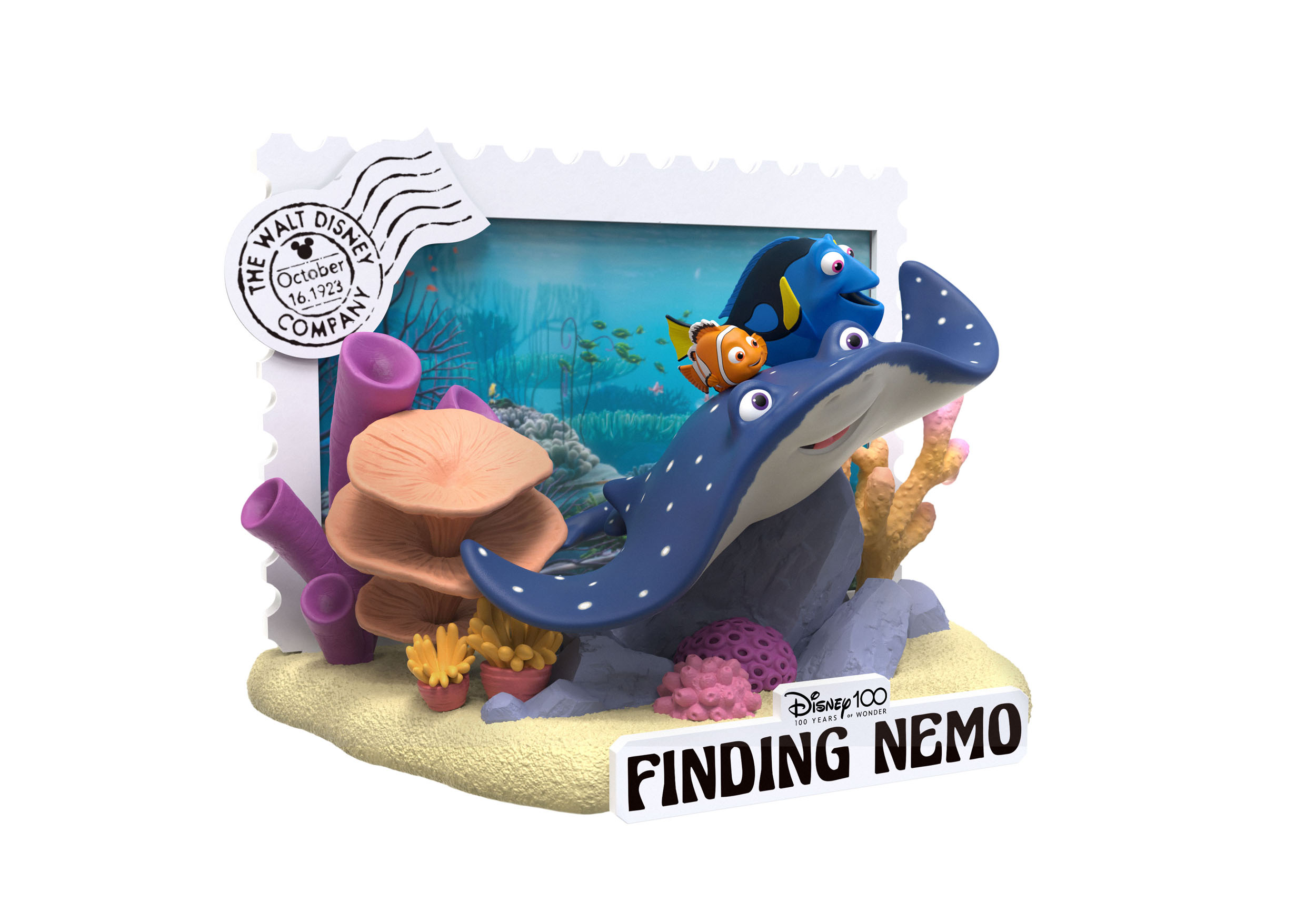 2nsOS4Wfqr2Dci Disney 100 Years of Wonder D-Stage Sammlerstück Diorama "Finding Nemo" 11,7cm PVC