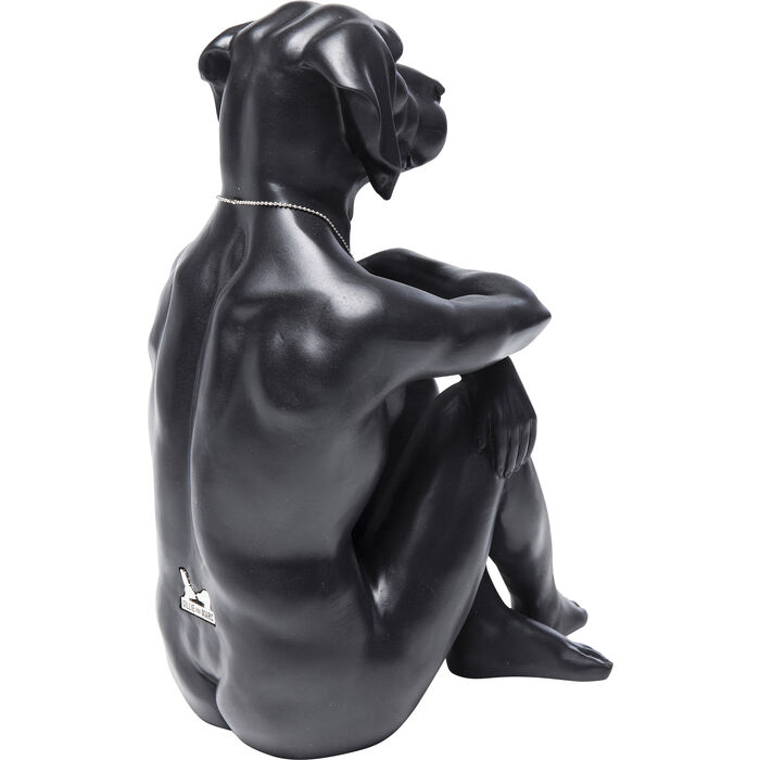 6xsGcwRNIReLkK Dekofigur Gangster Dog Black 33x26x17cm
