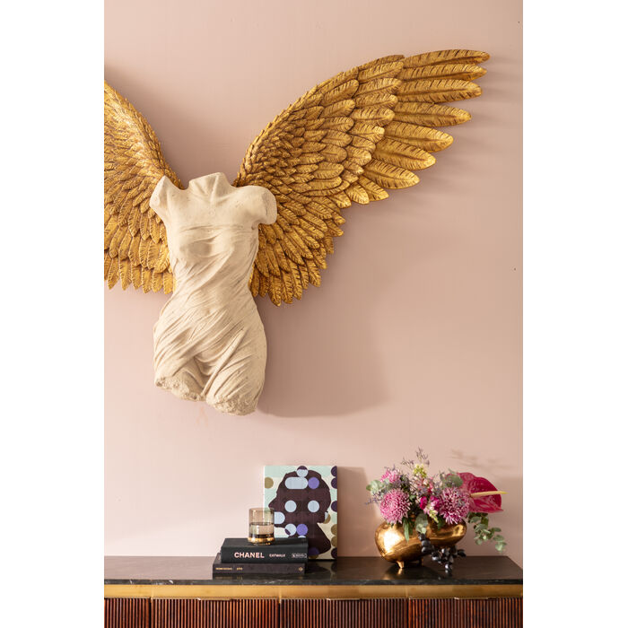 Wandobjekt GUARDIEN ANGEL FEMALE handgearbeitet Unikat 203x140cm Wandobjekt GUARDIEN ANGEL FEMALE handgearbeitet Unikat 203x140cm