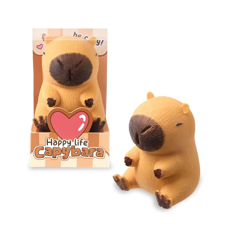 ABC Champions Happy Life Squeeze Capybara 4,2x5,8x4,3cm