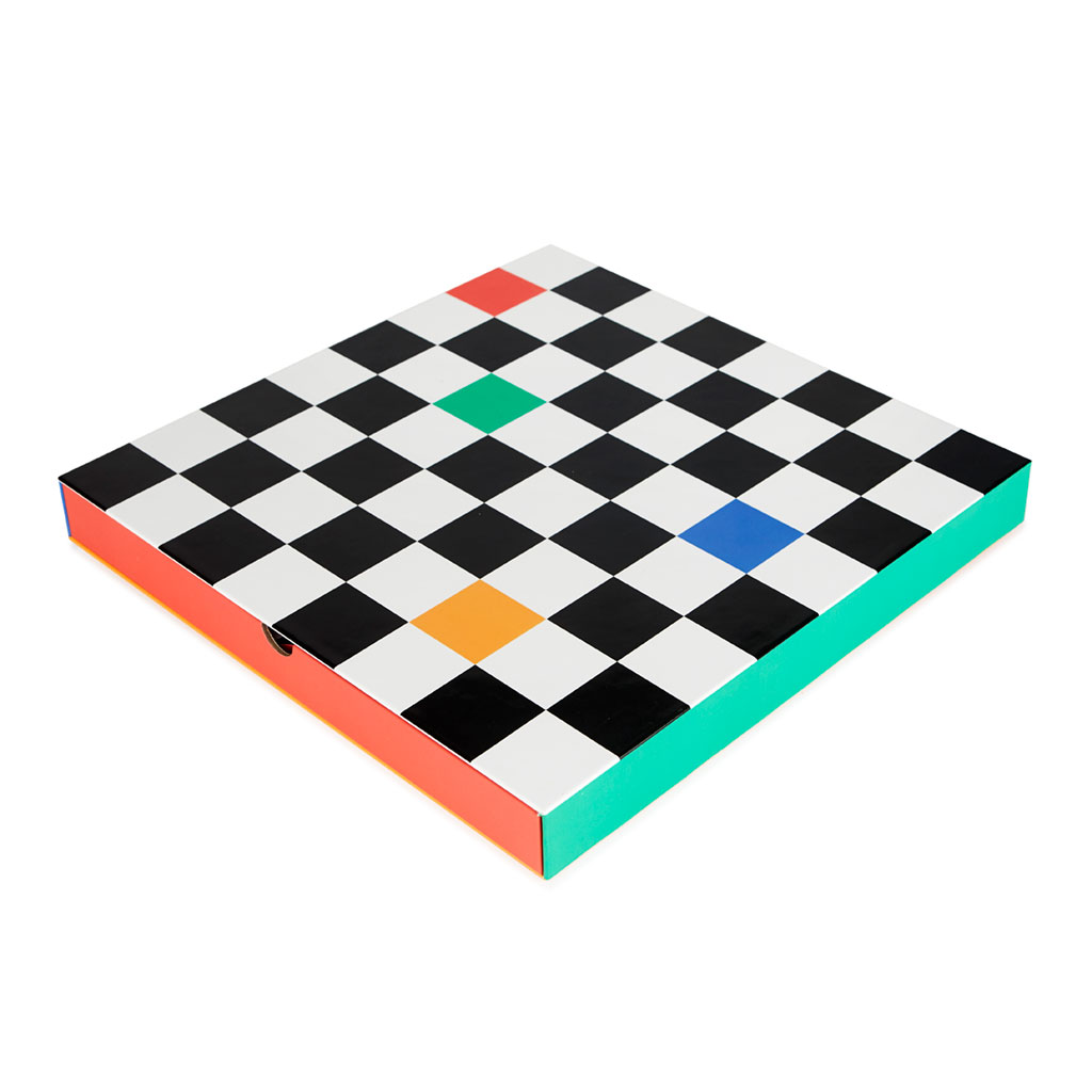 Brettspiel HEY CHESS Schach Holz Hey Studio x Balvi 30,5x30,5x3,7cm