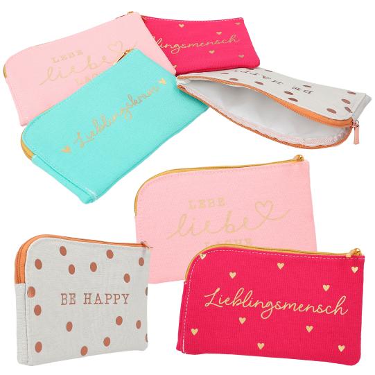 Stofftäschchen WUNSCHERFÜLLER Geldgeschenk 1 x 20,5 x 12,5 cm 