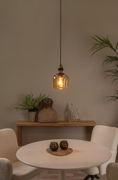 3f6mQReCMi1oxk Pendelleuchte ILONA Glas 1xE27 dimmbar