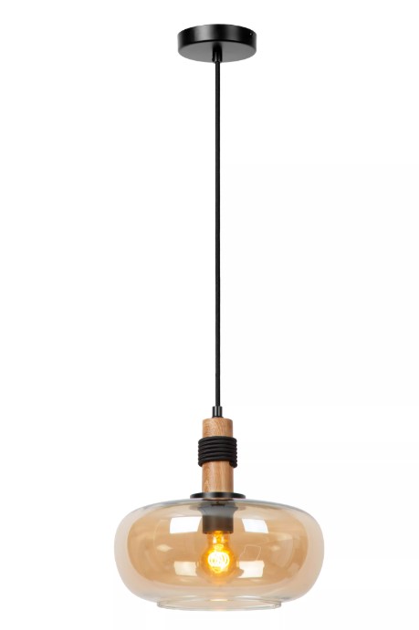 Pendelleuchte ILONA Glas 1xE27 dimmbar