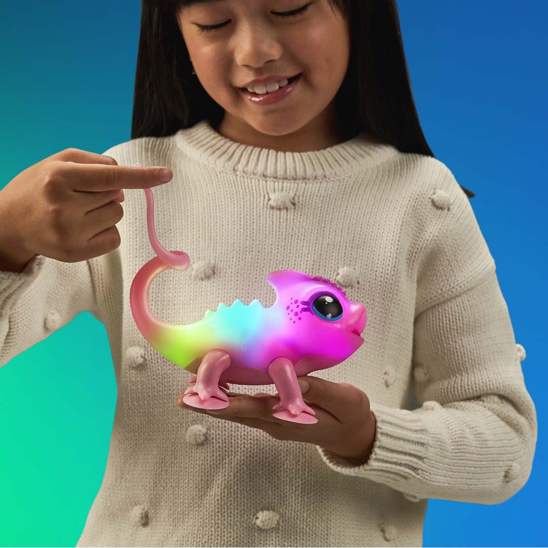 Interaktives Little Live Pets CHAMÄLEON NOVA Farbwechselfunktion Sounds 7,75x14,45x8,56cm