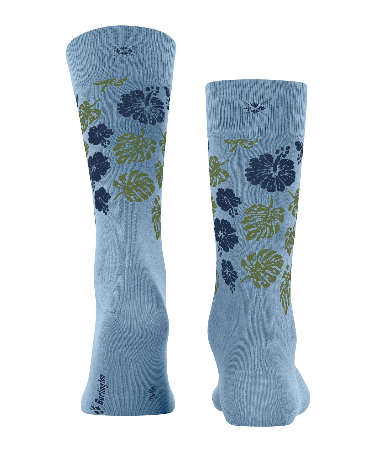 Herrensocken ALOHA BREEZE Baumwoll-Mix sky blue 40-46 