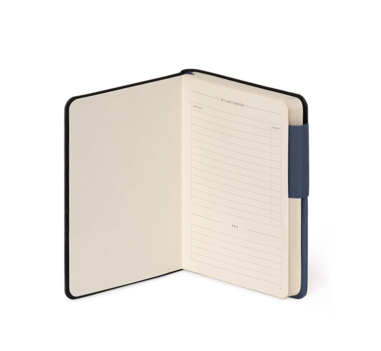 1xdcNLuFOxweMs Liniertes Notizbuch - Small - My Notebook 9,5x13,5cm 192 nummerierte Seiten Galactic Blue