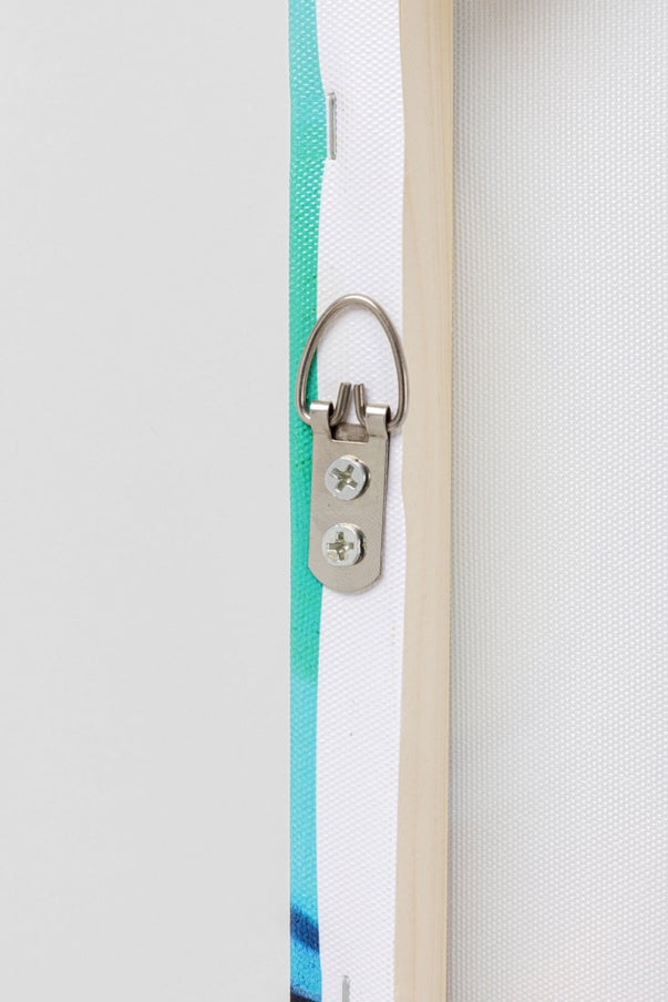 Leinwandbild PASTILLA COLORE handgearbeitetes Unikat inkl. Wandhalterung 3,5x70x140cm