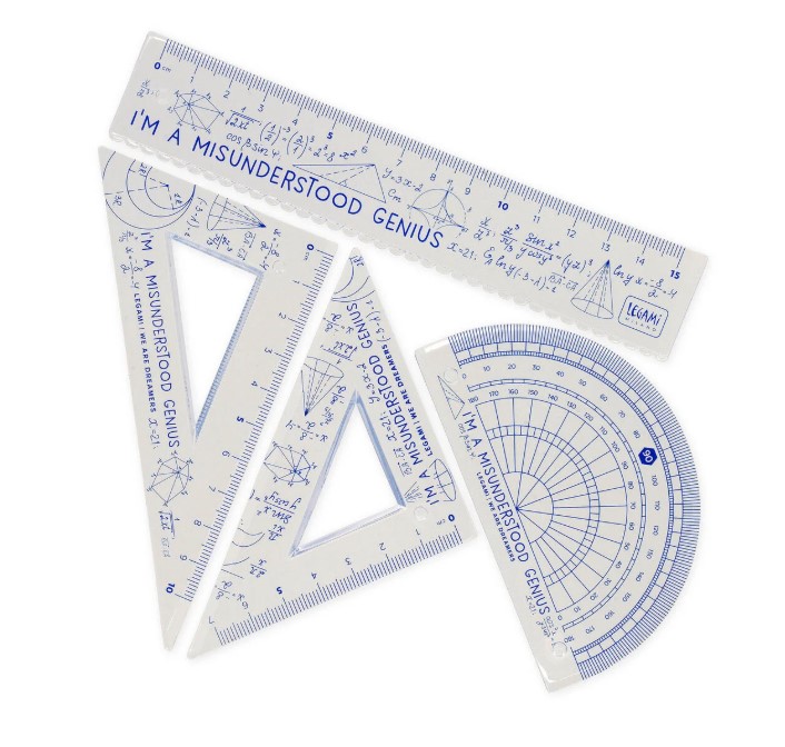 4er Geometrieset - You Rule! I'm a misunderstood Genius 4er Geometrieset - You Rule! I'm a misunderstood Genius
