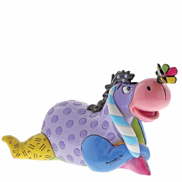 1777799-6001309_4-2-3-600 Minifigur I-AAH Eeyore mit Schmetterling by Britto 7x6x11cm