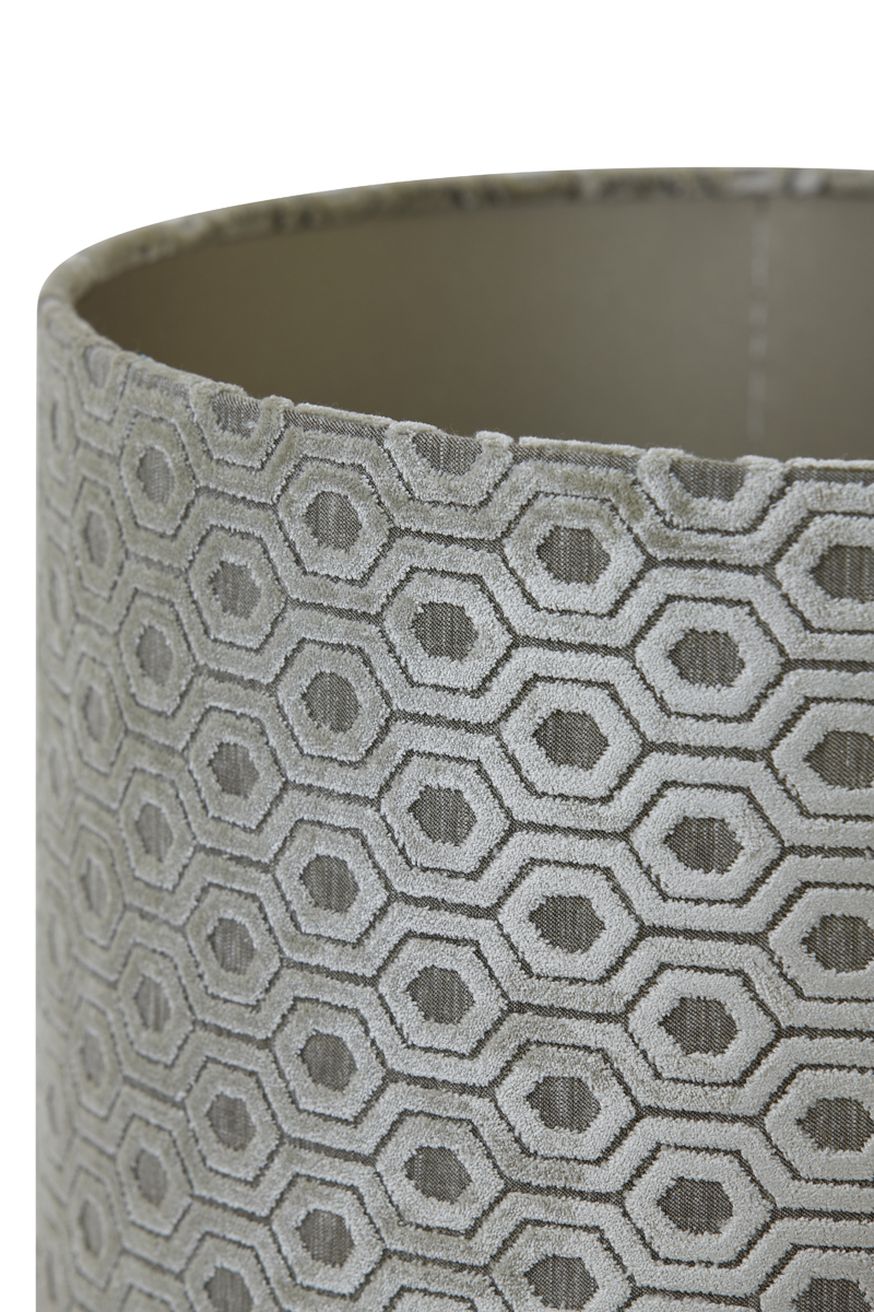 LUNA Lampenschirm Ø35cm Creme-Taupe