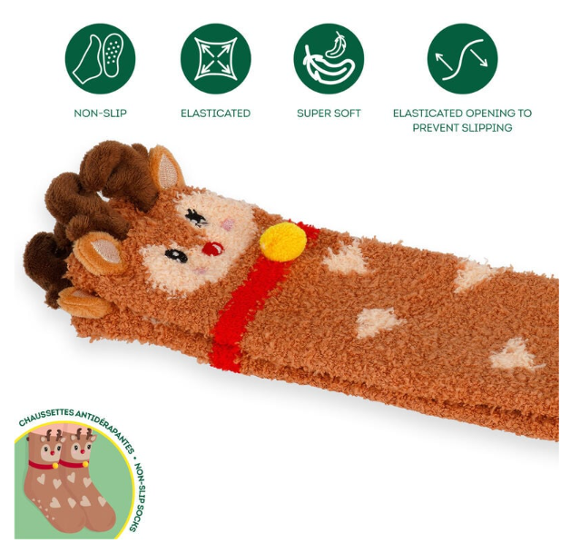 Non Slip Socks - It's a Match Kids - Rentier