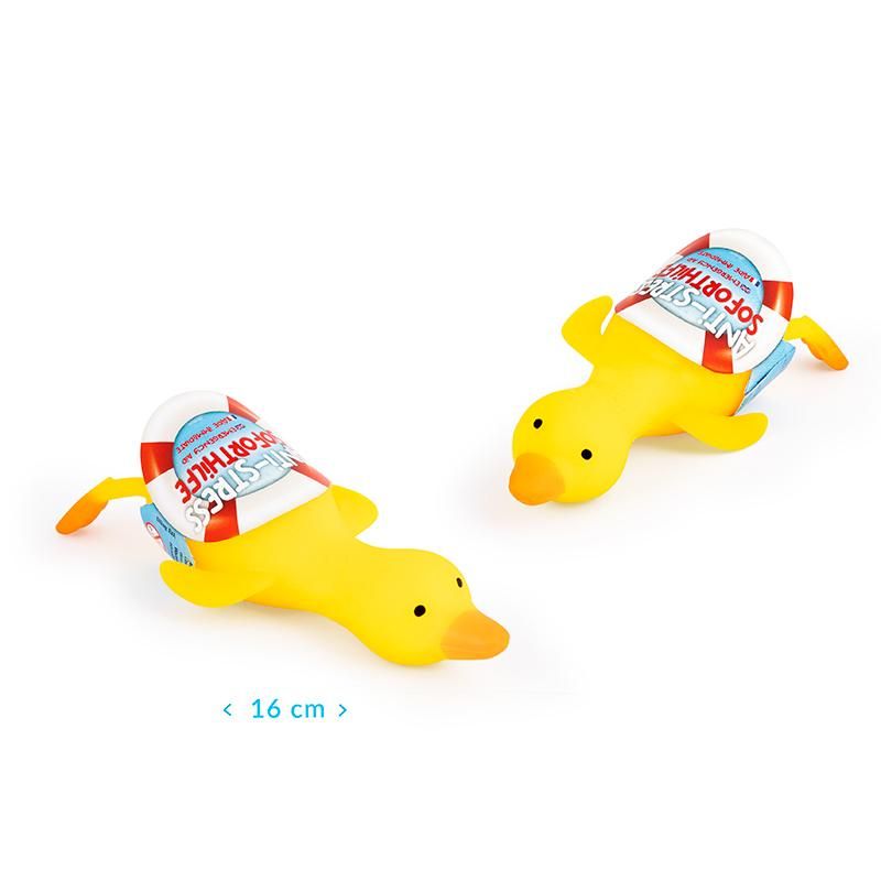 Anti Stress Soforthilfe Ente 16x7.5x4.3cm