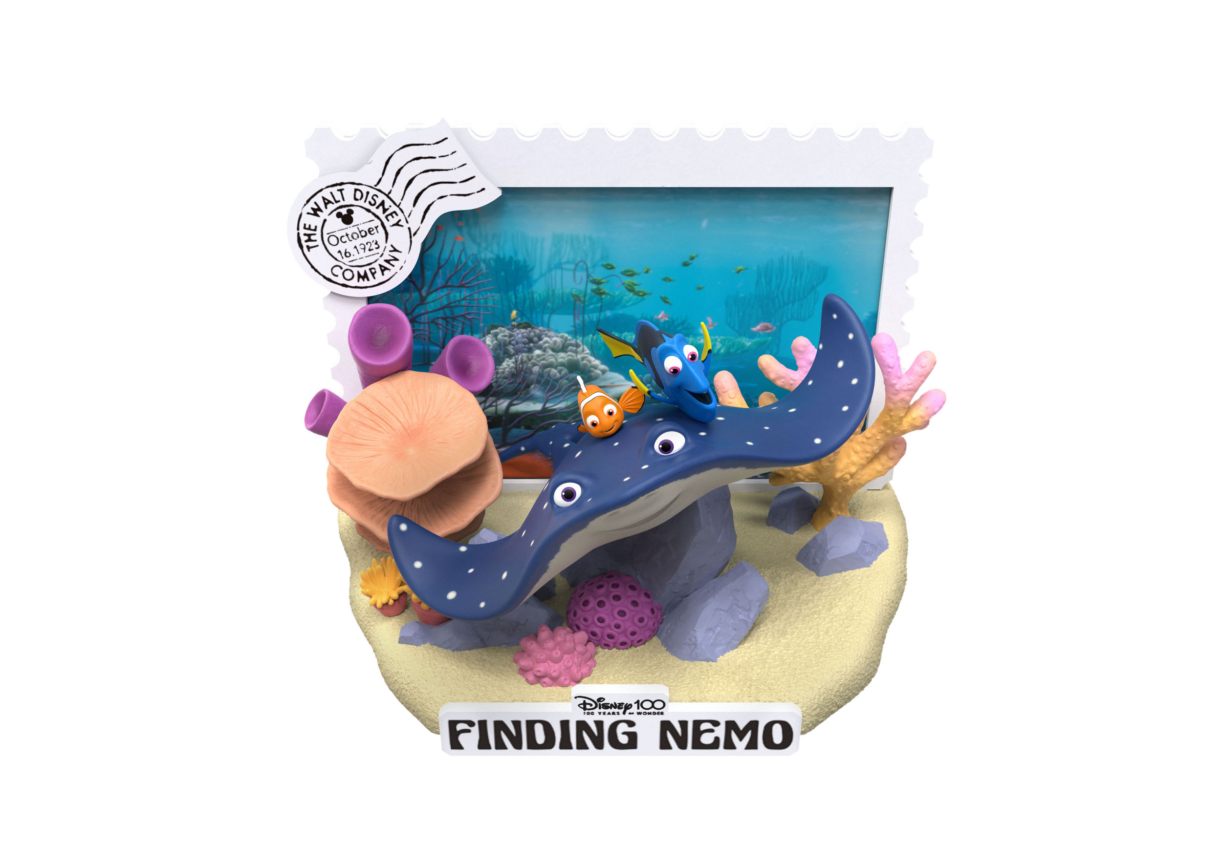 52AkzQj3SFef5m Disney 100 Years of Wonder D-Stage Sammlerstück Diorama "Finding Nemo" 11,7cm PVC