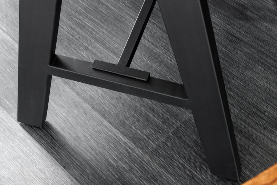Bartisch MAMMUT Akazienholz Schwarz 83x120x106cm Bartisch MAMMUT Akazienholz Schwarz 83x120x106cm