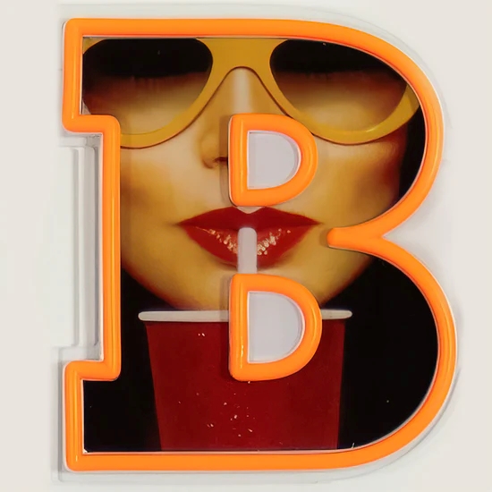 5j9Ak3Rw2HFCBM Neon Sign PLAYBOY meets Locomocean Acryl Orange 12V dimmbar handgemacht 115x1,9x19,5cm