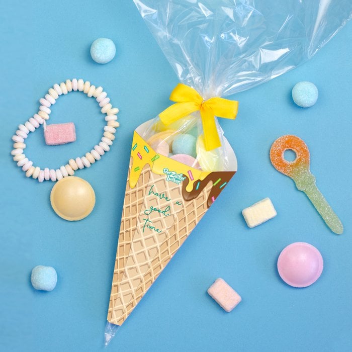 Zuckertüte Eistüte vegan Bunte Süßigkeiten Mischung 120g