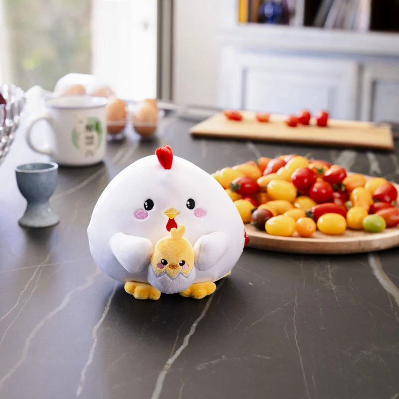 Plüschtier  Super Soft!  Mini HUHN 15x14x12cm