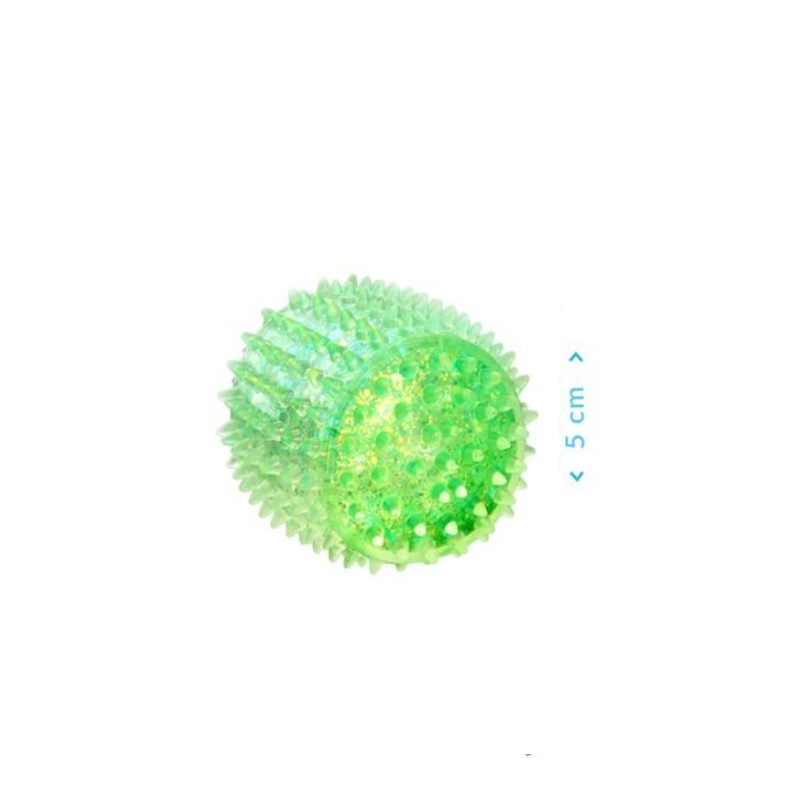 FEEL GOOD 2er Set Anti-Stress Glitzer Shapes Maltose Grün & Lila 9,5x4,5x17,5cm