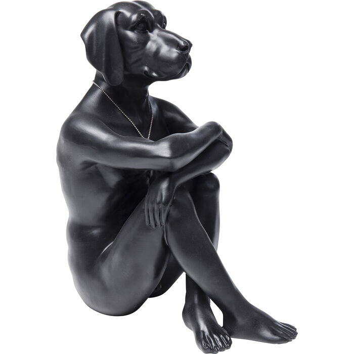 3JjsjsQ9s9AXUC Dekofigur Gangster Dog Black 33x26x17cm
