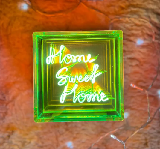 LED-Lichtwürfel HOME SWEET HOME Mehrfarbig