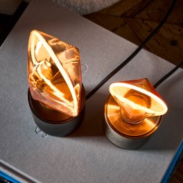LED Filament Leuchtmittel O-2 Gold E27 4W 170lm 1800K Warmweiß 8x5x12cm