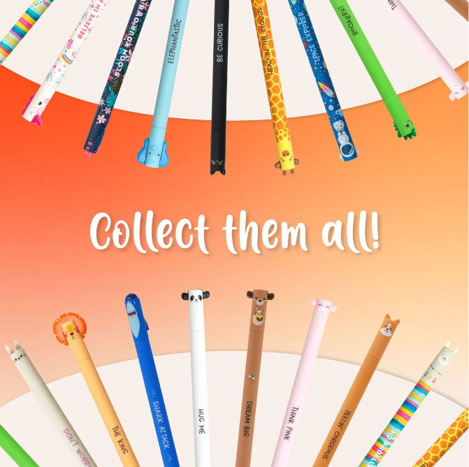 3JyhgAlm3K5iFN Löschbarer Gelstift - Erasable Pen Katze Kitty