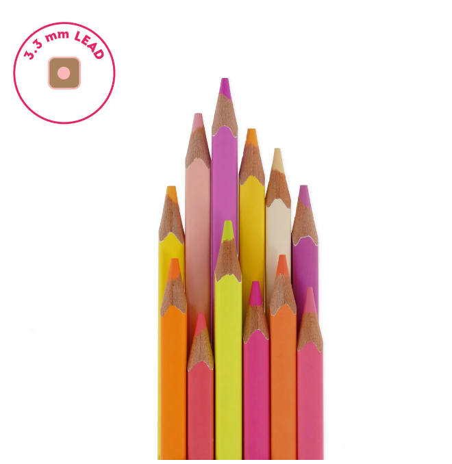 62xc2OrKHZJ8u8 Buntstifte - Live Colorfully Sunset Palette 12er-Set