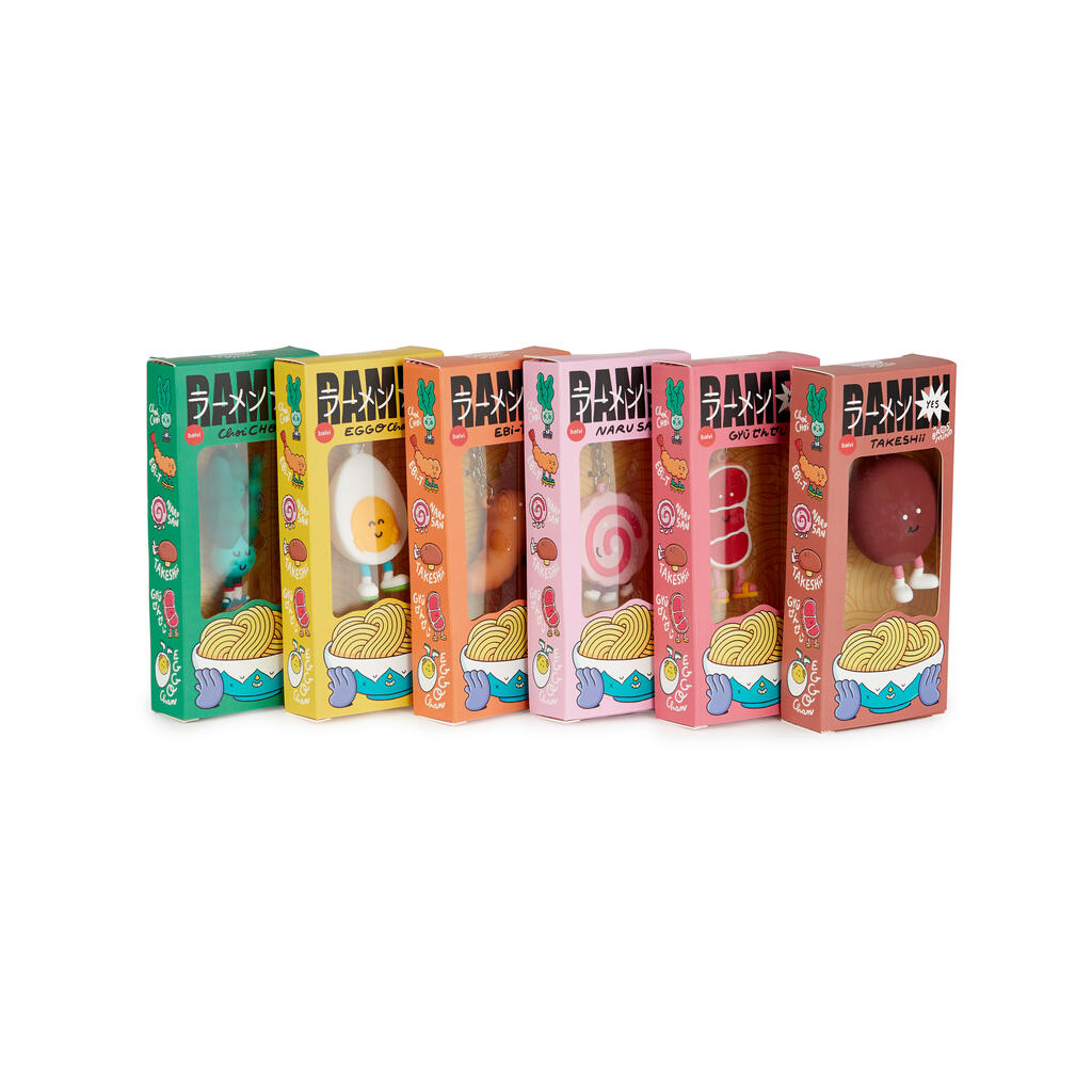 Schlüsselanhänger RAMEN GYU SENSEI Fleisch von Brosmind x Balvi 2,6x6,8x14,6cm Schlüsselanhänger RAMEN GYU SENSEI Fleisch von Brosmind x Balvi 2,6x6,8x14,6cm