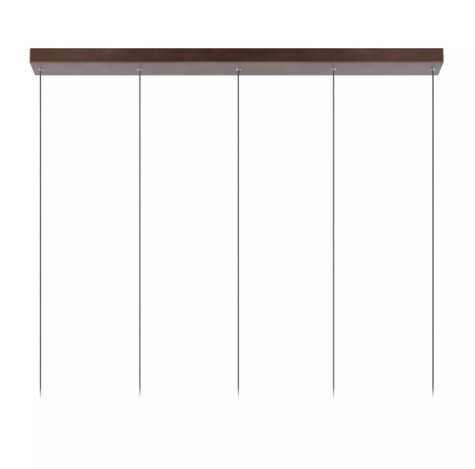 3i6gDYnlZlgkFP Pendelleuchte MARGARY Aluminium 5x4,2W 460lm 2700K Warmweiß 103x8x169cm