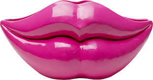 Download-6nxrtFjwrbHNHS Vase LIPS PINK handbemalt 28x57,5x31cm