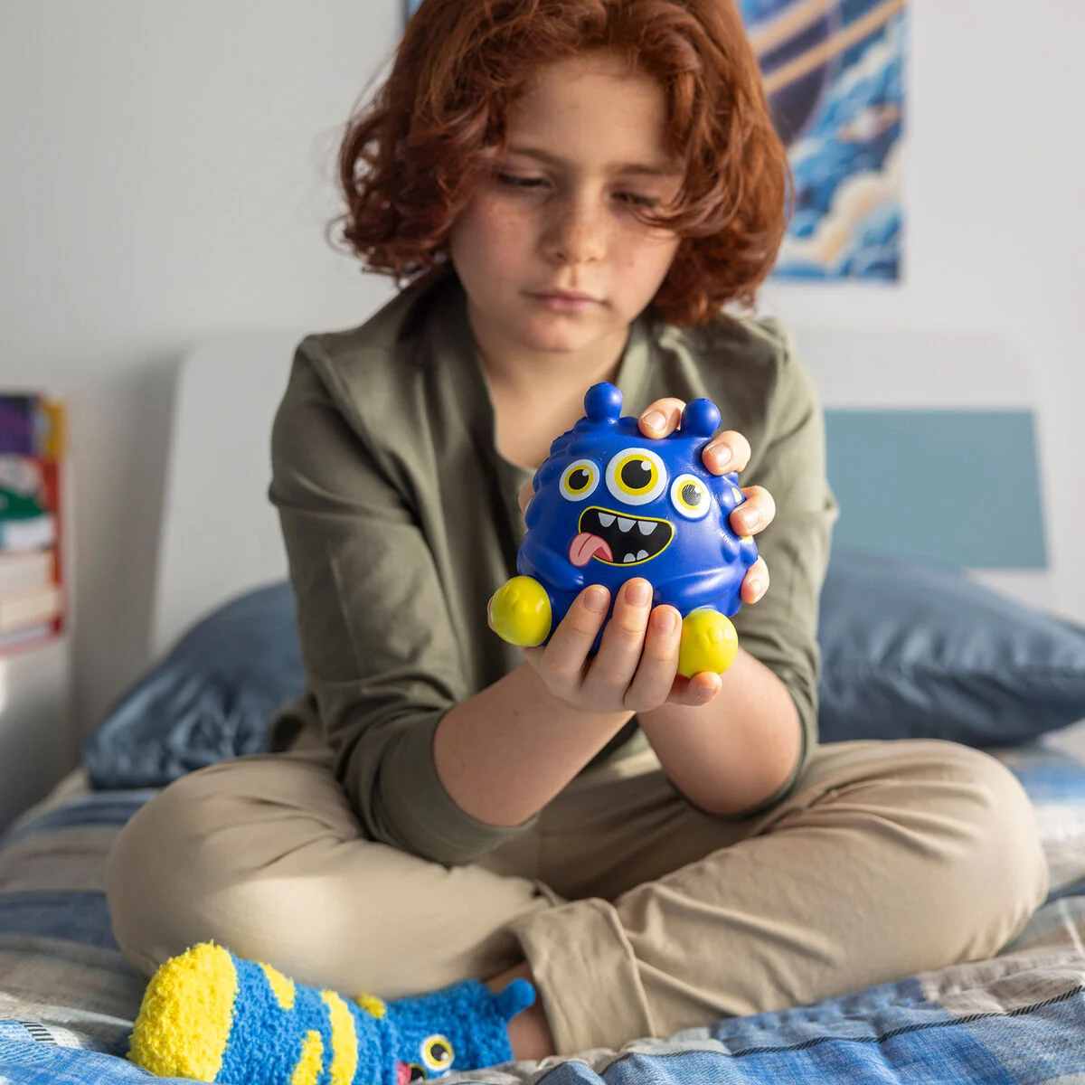 Anti-Stress-Stress Less MONSTER duftet nach Erdbeere
