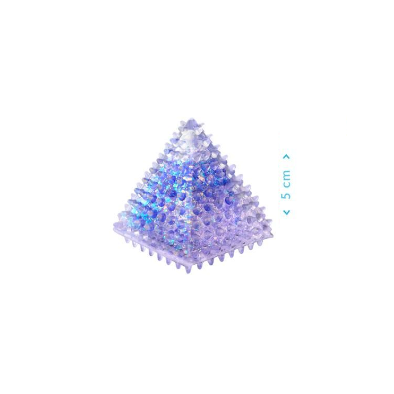 FEEL GOOD 2er Set Anti-Stress Glitzer Shapes Maltose Grün & Lila 9,5x4,5x17,5cm