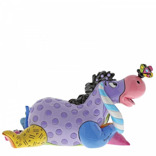 1777798-6001309_3-2-3-600 Minifigur I-AAH Eeyore mit Schmetterling by Britto 7x6x11cm