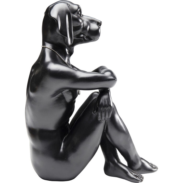 4oJhxNTU4CR7b9 Dekofigur Gangster Dog Black 33x26x17cm