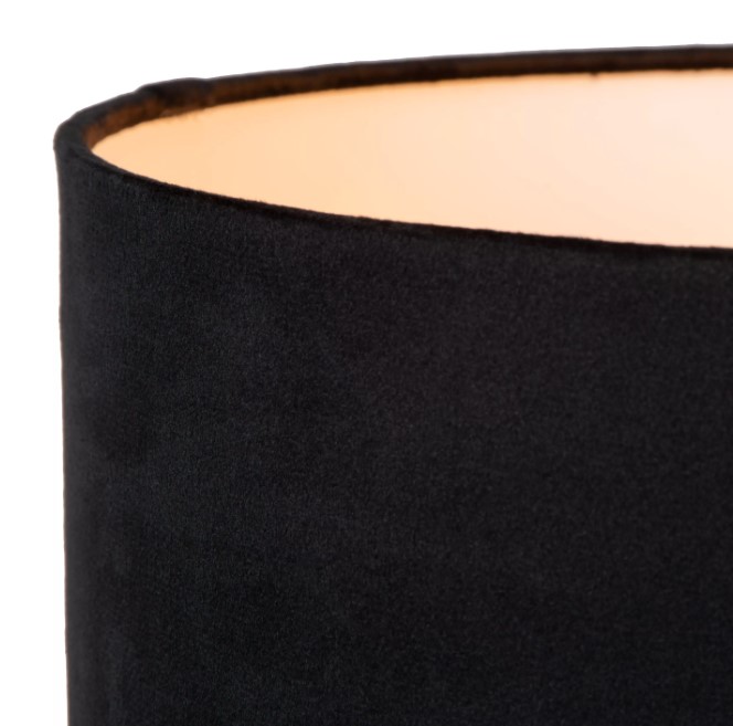 4m38oancaWiw05 Tischleuchte TONDO Baumwolle E27 dimmbar 30x30x48cm