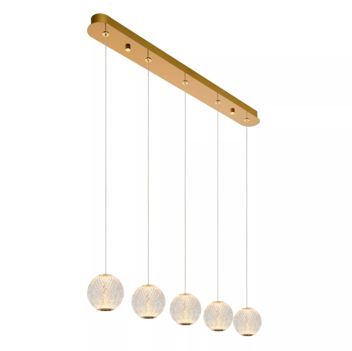 63FtOkDC1UgQXT Pendelleuchte CINTRA Acrylglas 3x4,7W 283lm 2700K Warmweiß dimmbar
