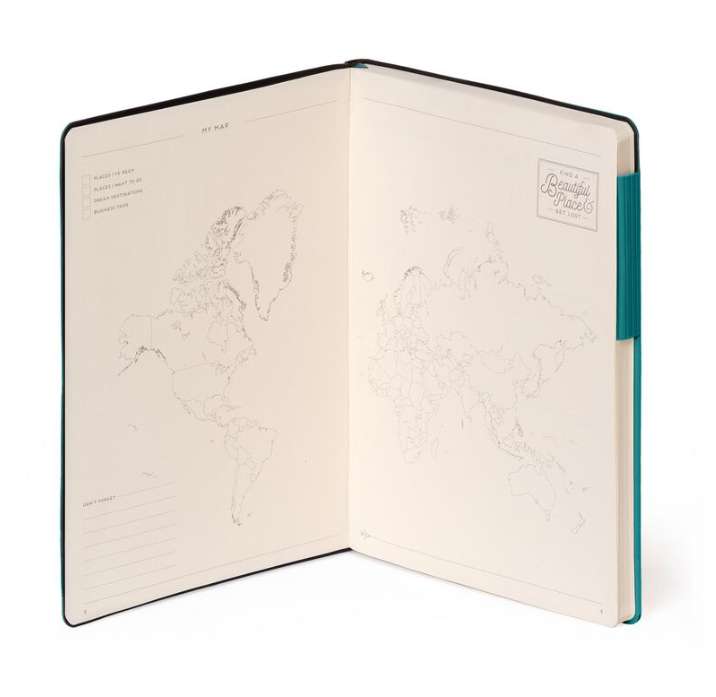 2zBt8pn3fvCfac Liniertes Notizbuch - Large - My Notebook 17,5x24,3cm 192 nummerierte Seiten Malachite Green Grün