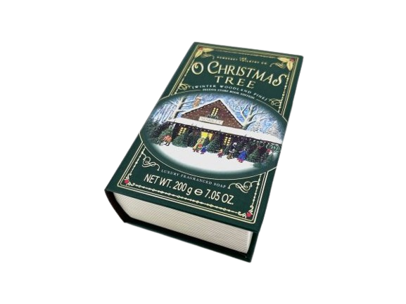 Story Book Seife WINTER WOODLAND PINE Green 200g