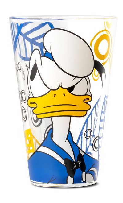 2Ss6PgcZ7rNR0k 2er-Trinkglas Set DONALD & DAISY Glas Mehrfarbig 310ml 8x8x12,5cm