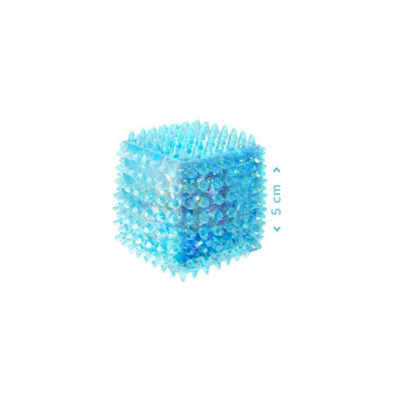 FEEL GOOD 2er Set Anti-Stress Glitzer Shapes Maltose Pink & Blau 9,5x4,5x17,5cm